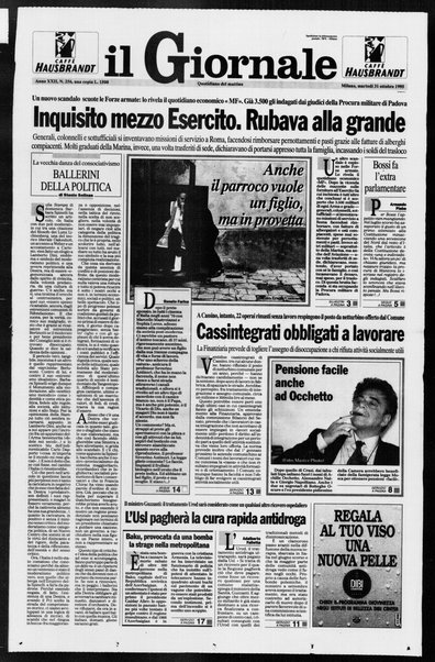 Il giornale : quotidiano del mattino